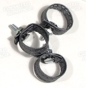 Rear Door Pulls. Gunmetal 3 Piece 68-69