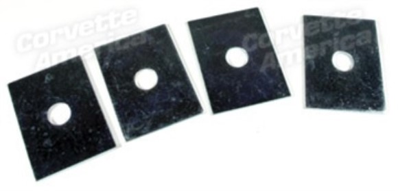 Bumper Mounting Shim Kit. 4 Piece - 58-62 Front, 58-60 Rear 58-62