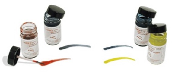 Touch-Up Paint. Rally Red - Codes UU/974 65-68
