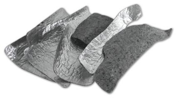 Heat & Sound Deadeners - Coupe Front 6-Piece Set 68-82