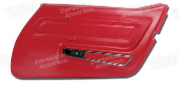 Door Panel. Red Standard RH 77