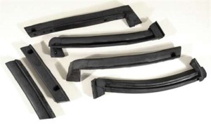WS. Convertible Top Roof Rails - 6pc Set - Import 86-96