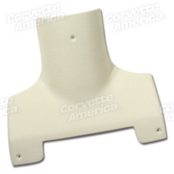 Steering Column Lower Cover. White 76-77