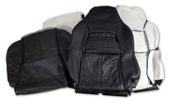 Leather Seat Covers. Black Standard 94-96