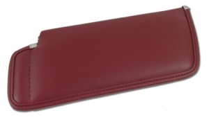 Sunvisor. Red RH With Mirror Option 82