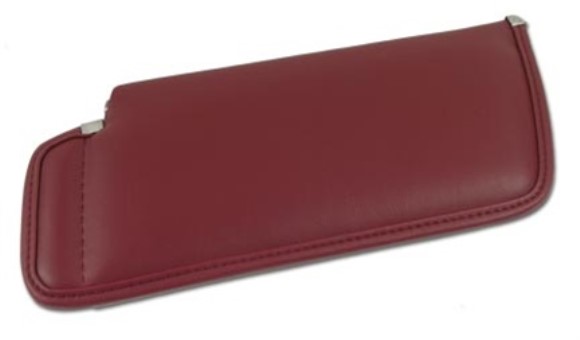 Sunvisor. Red RH With Mirror Option 82