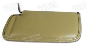Sunvisor. Doeskin RH With Mirror Option 78-80