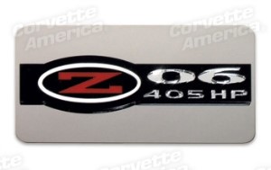 Exhaust Plate - Z06 405 Horsepower Stainless Steel 02-04
