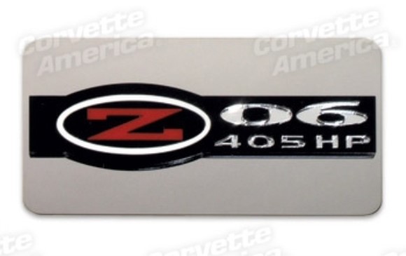 Exhaust Plate - Z06 405 Horsepower Stainless Steel 02-04