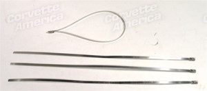 Exhaust Wrap Locking Ties Stainless Steel 14 Inch 