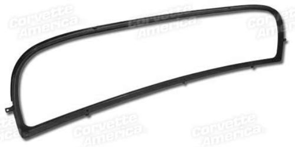 Coupe Rear Window Frame. Black 73-77
