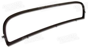 Coupe Rear Window Frame. Dark Brown 76-77