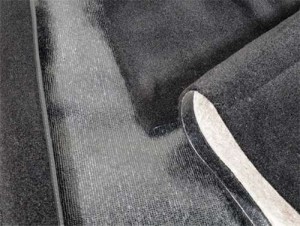 Carpet. Black Pile Convertible Automatic 73-75