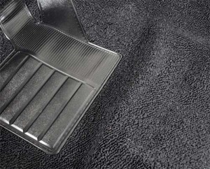 Front Carpet. Black 80/20 Mnl 68-69