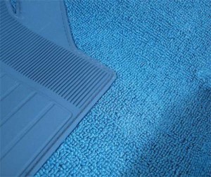Front Carpet. Bright Blue 80/20 Automatic 70