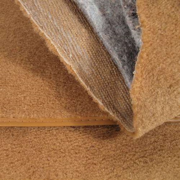 Rear Carpet. Saddle Poly-Back Convertible 88-89