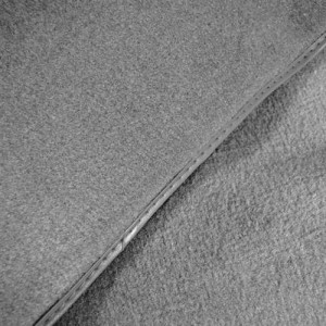 Rear Carpet. Gray Poly-Back Convertible 92-93