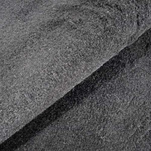 Rear Carpet. Black Mass-Back Convertible 86-87
