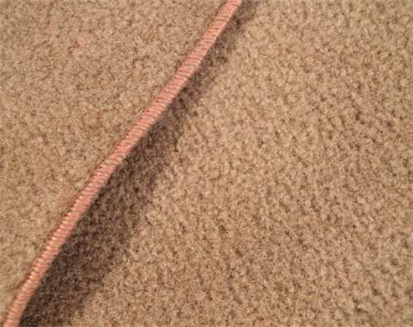 Front Carpet. Beige Mass-Back 92-93