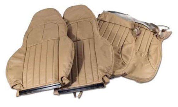 Leather Seat Covers. Oak 100%-Leather Standard 98-04