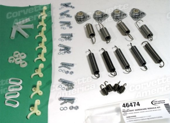 Headlight Hardware Rebuild Kit 68-82