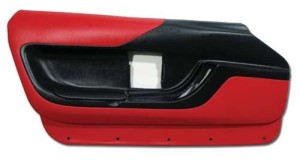 Door Panel - Red Coupe LH 94-96