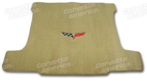 Cashmere Cargo Mat with C6 Logo - Coupe 05-13