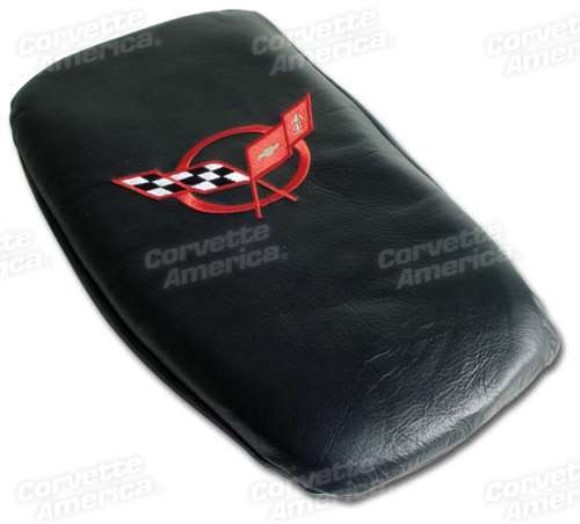 Vette Rest. Black With Red Logo 97-04