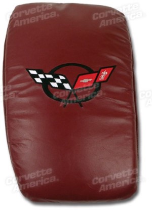 Vette Rest. Firethorn Red With Black Logo 97-99
