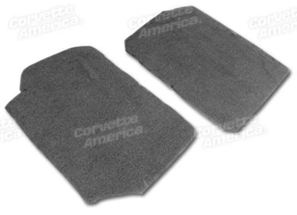 FRONT SPEAKER COVER CARPETS. GRAY PILE 90-91