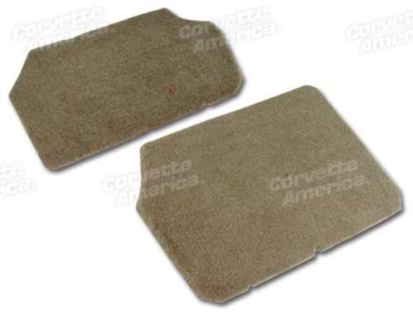 FRONT SPEAKER COVER CARPETS. BEIGE PILE 92-93