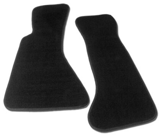 Floor Mats - Basic Black Econo 84-96