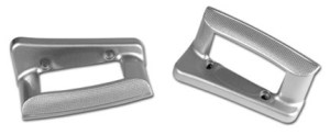 External Door Handle Plate - Machine Silver 05-13