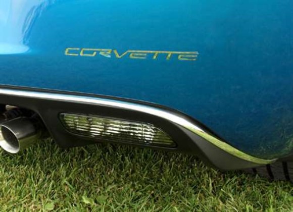 C6 Mirror Finish Rear Letters 05-13