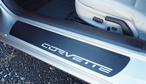 Sill Protector. Left Hand With C6 Logo 05-13