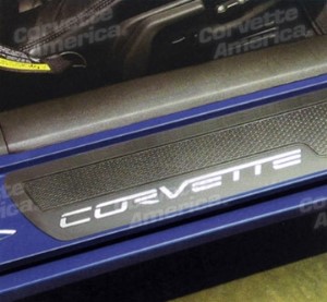 Sill Protector. Right Hand With C6 Logo 05-13