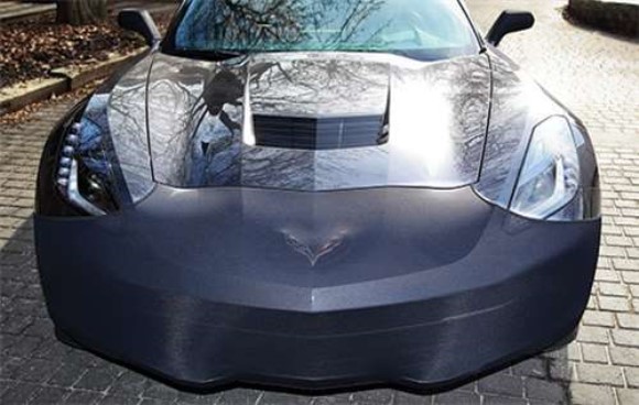 Front Bumper Mask - Black 14-18