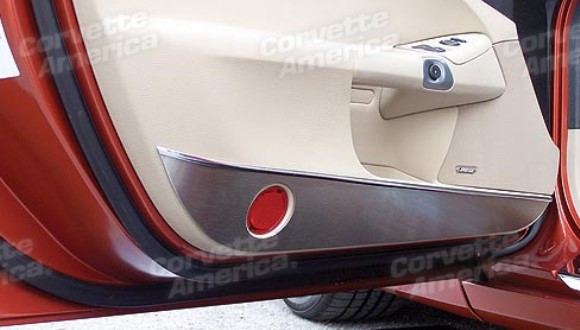 Brushed Stainless Steel Door Guards 05-13