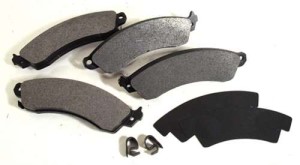 Brake Pads. Front Axle Set - Professional Grade 88-96