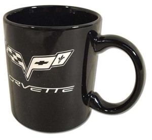 Coffee Mug - 11oz Black W/C6 Logo 