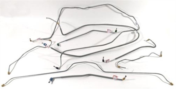 Brake Line Set. W/Power Brake 74