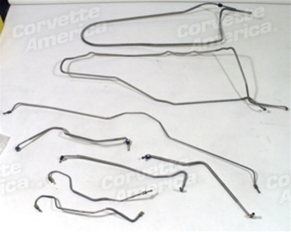 Brake Line Set. W/O Power Brake 75