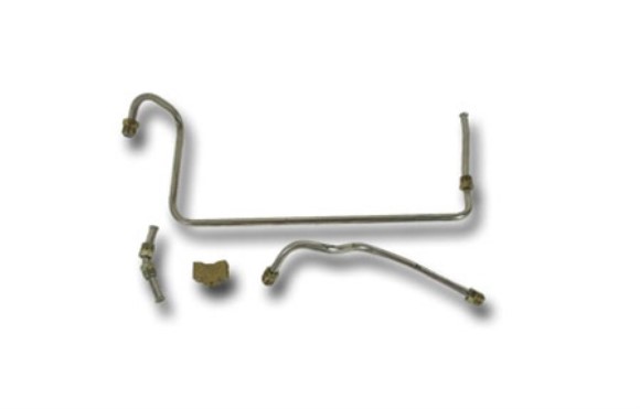 Gas Line. Stainless Steel - Pump To Carburetor LS6 71-72