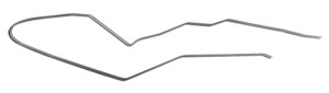Gas Line. Stainless Steel - Pump To Tank Fuel Return RH 69-74
