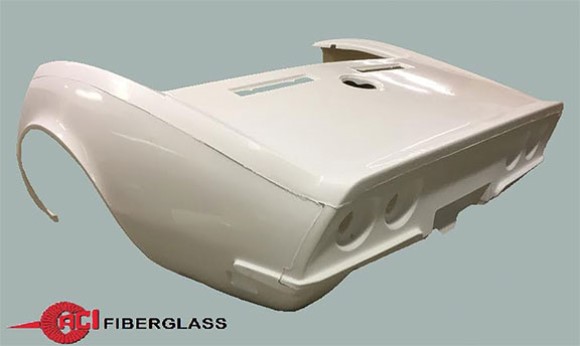 Rear End. Convertible-1 Piece 68-69