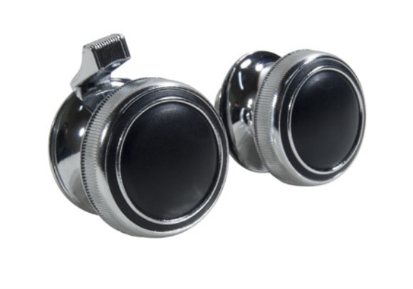 Radio Knob & Spacer Set - Mono 4pc 69-71