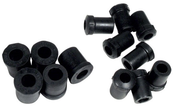 Rear Spring Bushing Set. 12 Piece 53-62