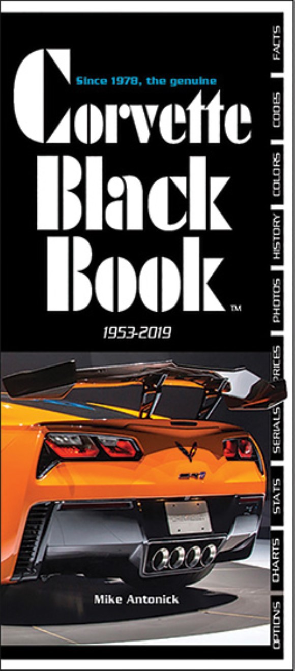 CORVETTE BLACK BOOK. 2019 EDITION