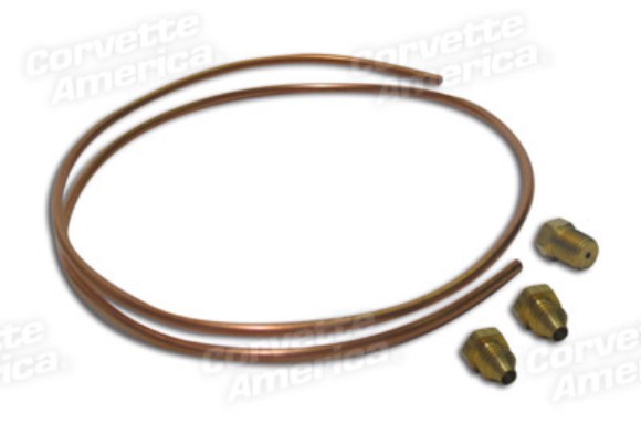 Oil Line Kit. Copper Small Block 63-67