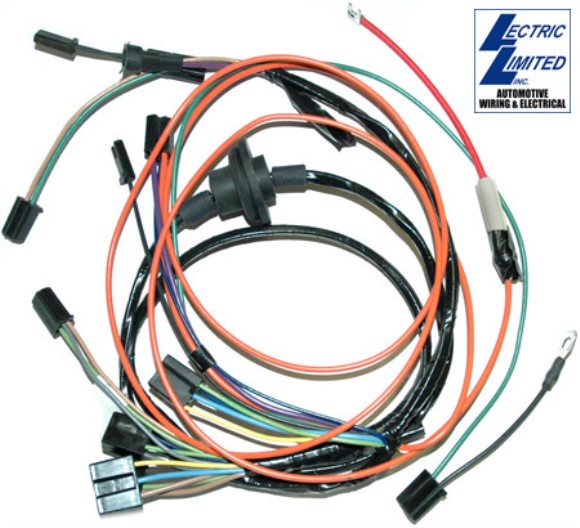 Harness. Air Conditioning W/Heater Wiring 69-70